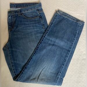 Talbots Boyfriend Blue Denim Jeans Size 8/29